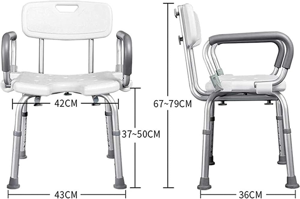 Portable Padded Bath Seat with Arms and Back S1975