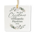 Ceramic 3-inch Square Ornament Z73365