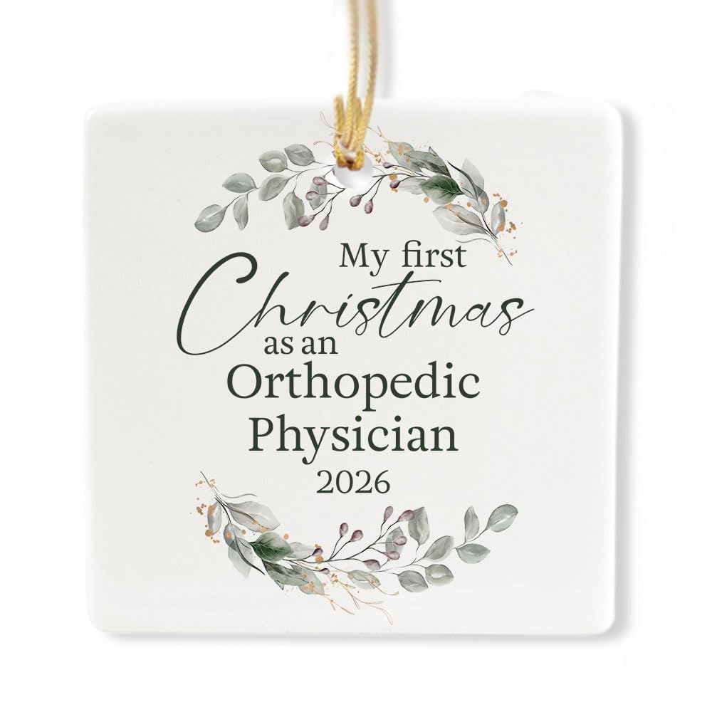 Ceramic 3-inch Square Ornament Z73365