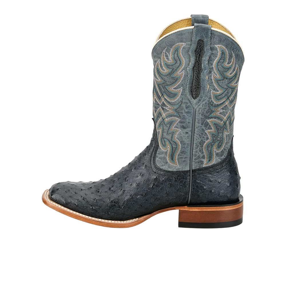 Grey Ostrich Western Boot J170