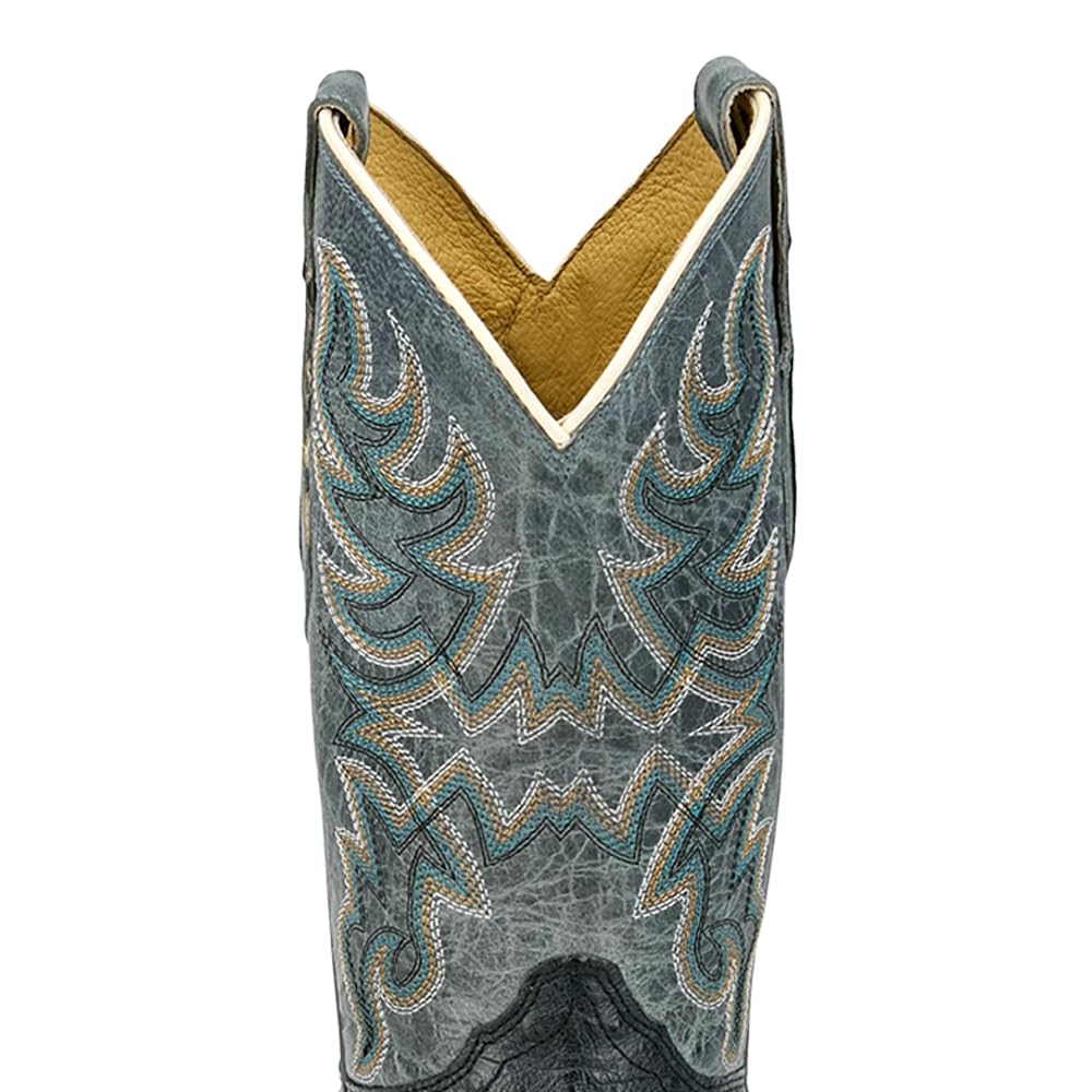 Grey Ostrich Western Boot J170