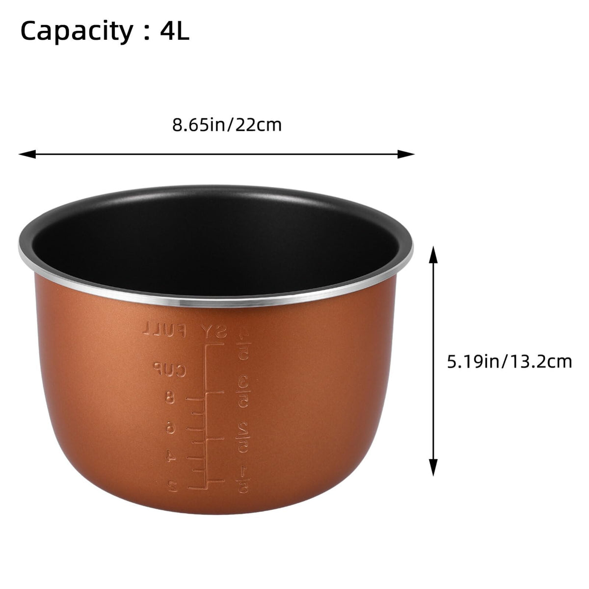 Nonstick Inner Pot for Pressure Cooker O41469