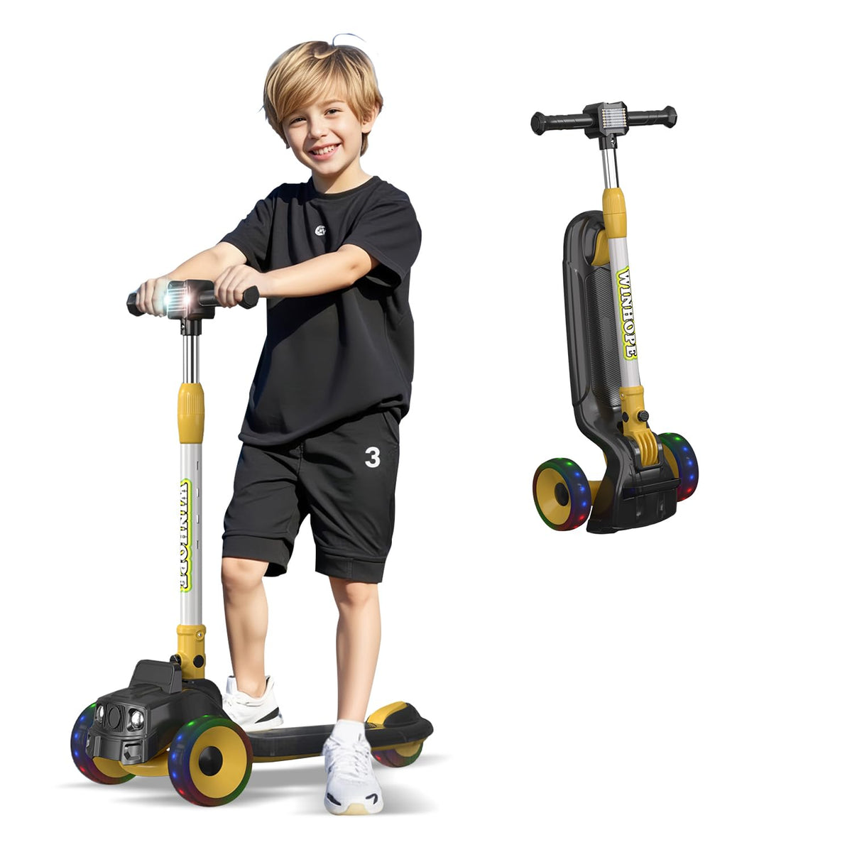 Foldable 3 Wheel Kids Scooter Z8604