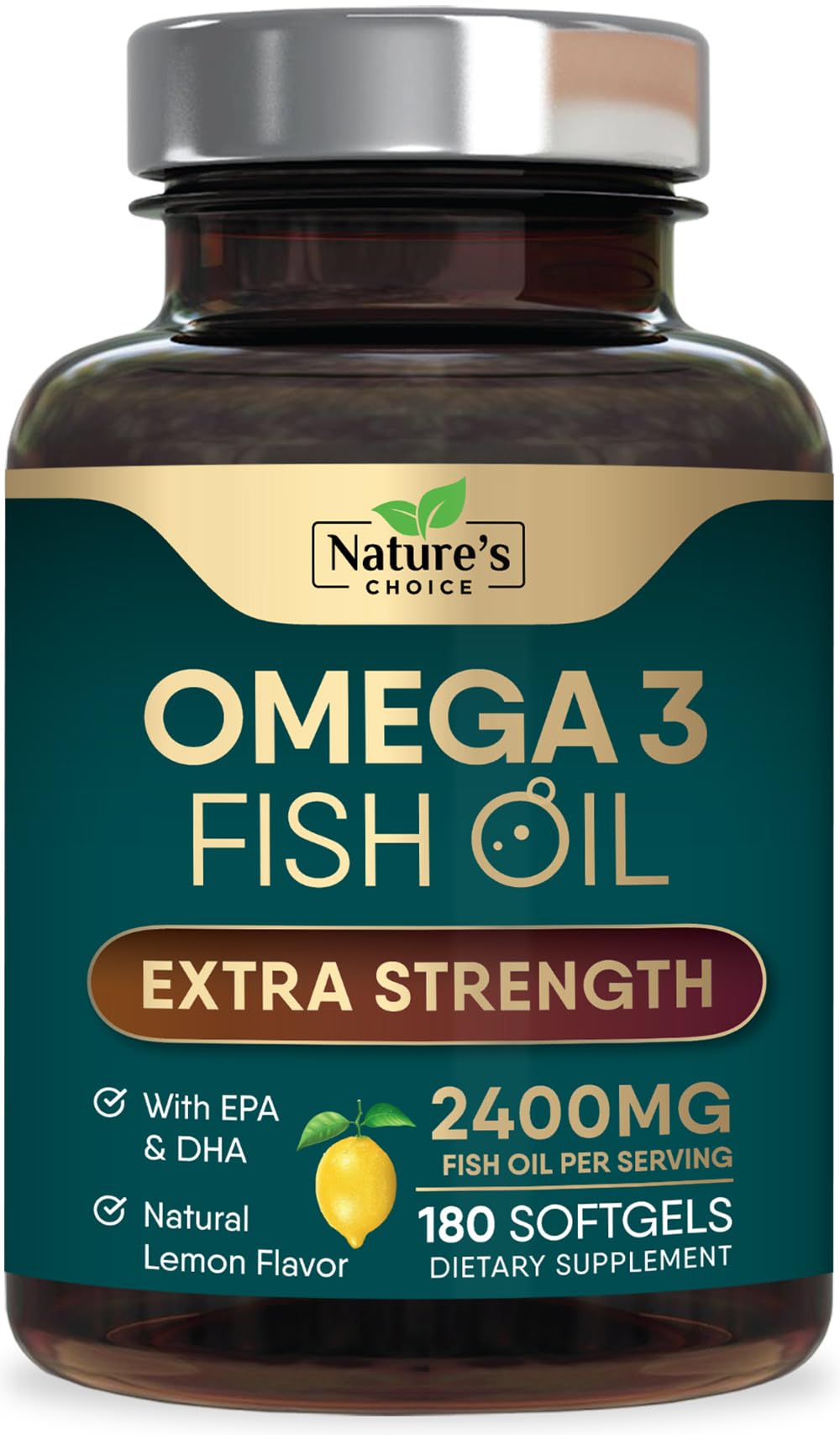 Omega 3 Fish Oil 2400mg Softgels K978522