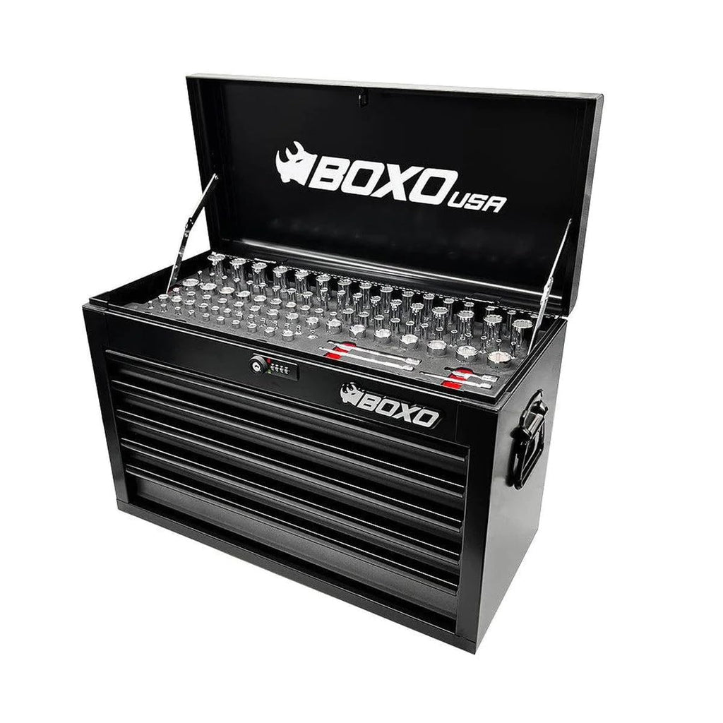 26" 5 Drawer Locking Tool Set with Carry Box Y181305