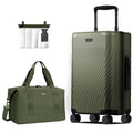 Hardside Expandable Carry On Luggage 20" Green U450497