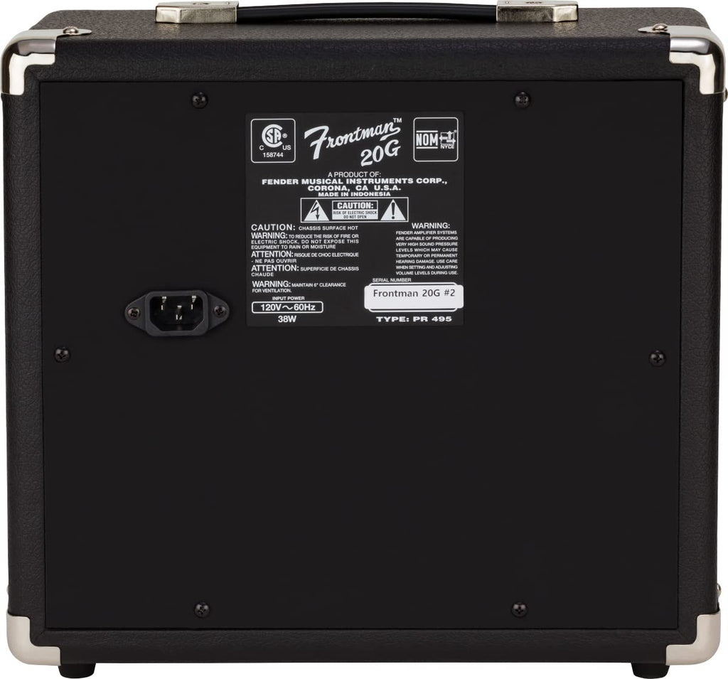 Black Guitar Combo Amplifier with Cable C489