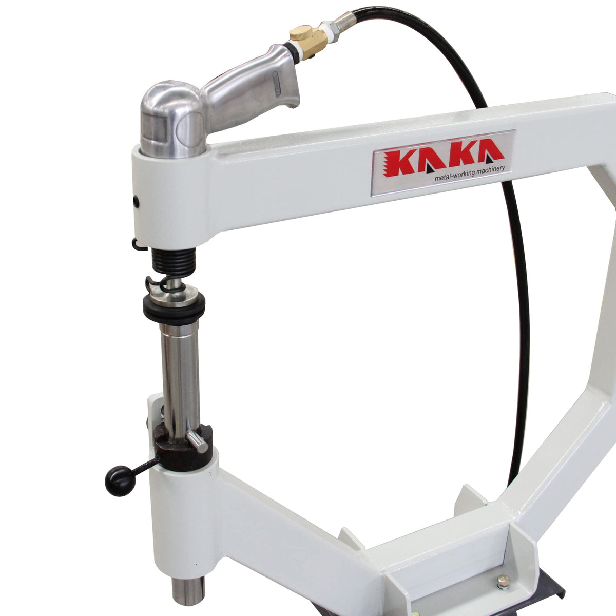 19.6" Throat Pneumatic Planishing Hammer with Steel Frame Stand & Foot Pedal L3468