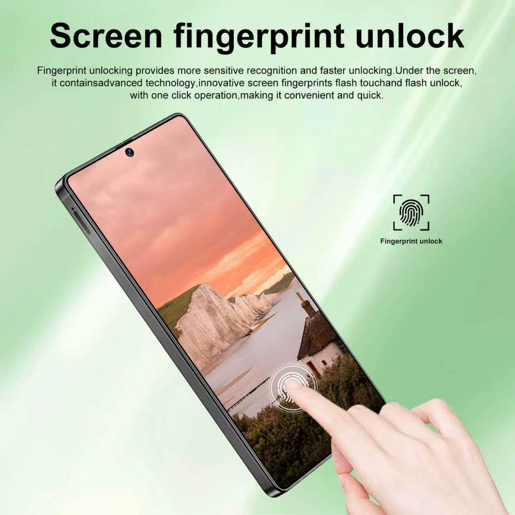 Unlocked Android 14 Smartphone 7000mAh 6.99" HD Screen 16+512GB Dual SIM 5G K5756