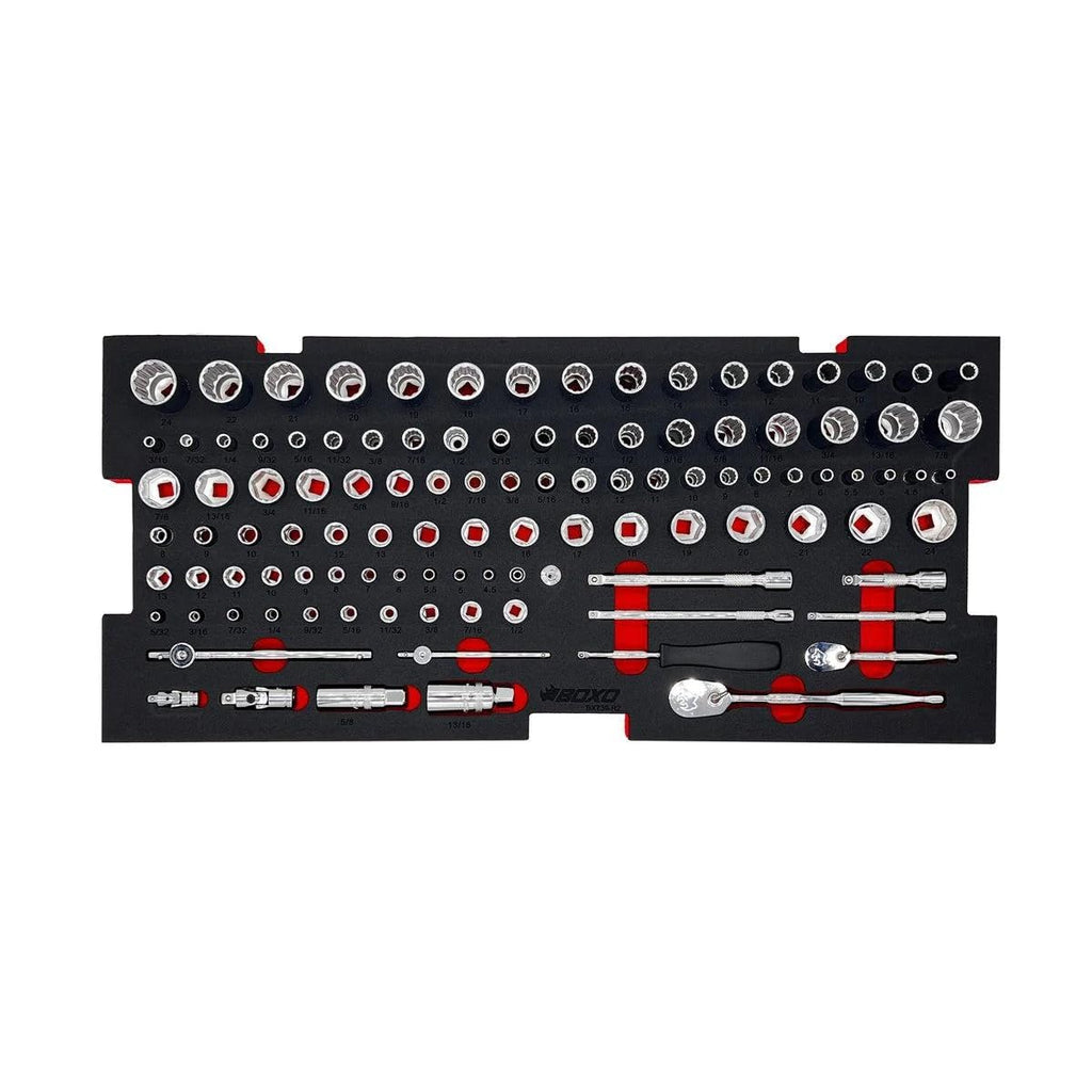 26" 5 Drawer Locking Tool Set with Carry Box Y181305