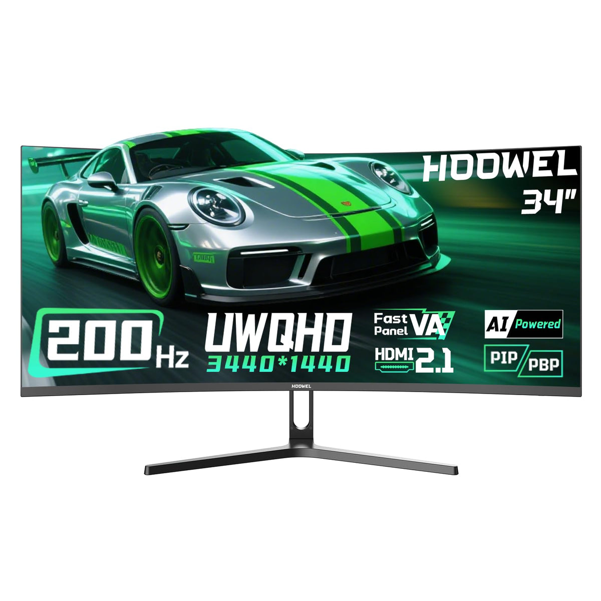 34 Inch Curved Gaming Monitor 200Hz UWQHD P857