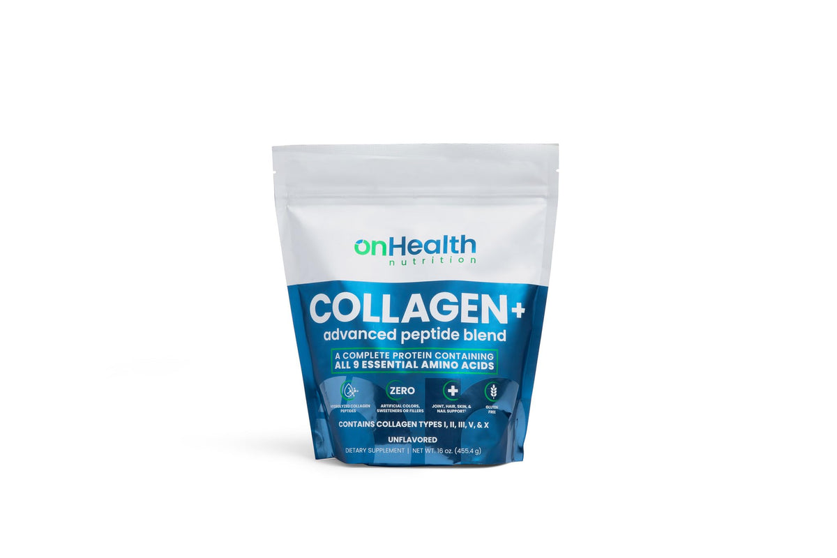 Multi Collagen Peptide Powder Types I, II, III, V & X Unflavored G505