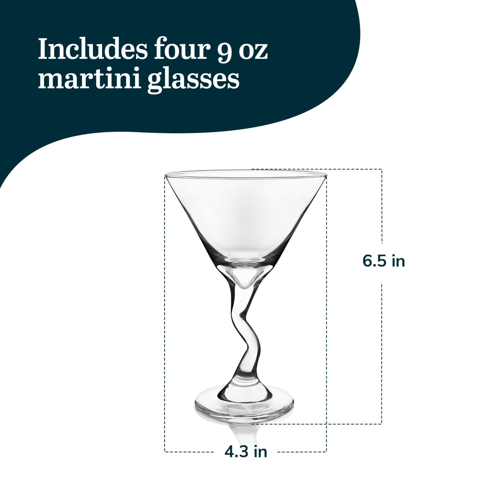 Martini Glasses Set of 4 B684