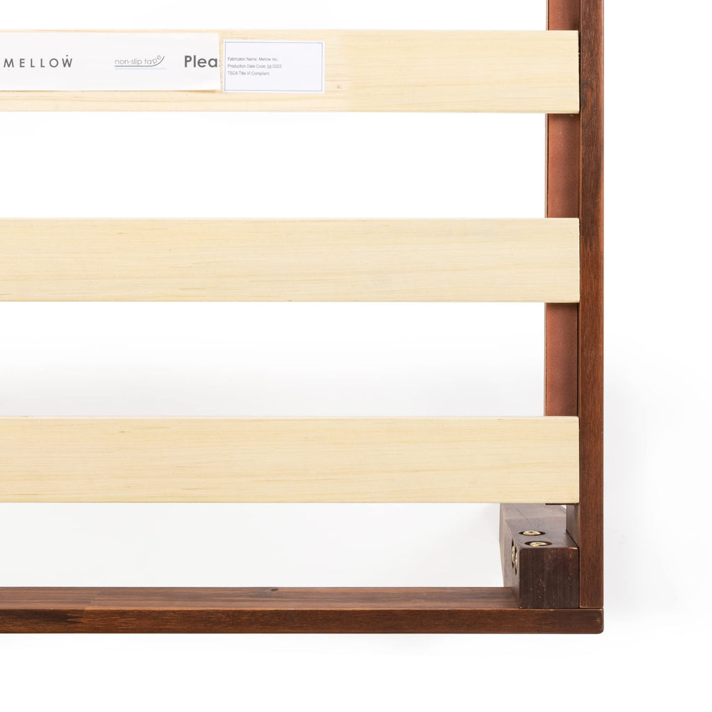 12-Inch Solid Wood Platform Bed, Twin, Espresso P977520