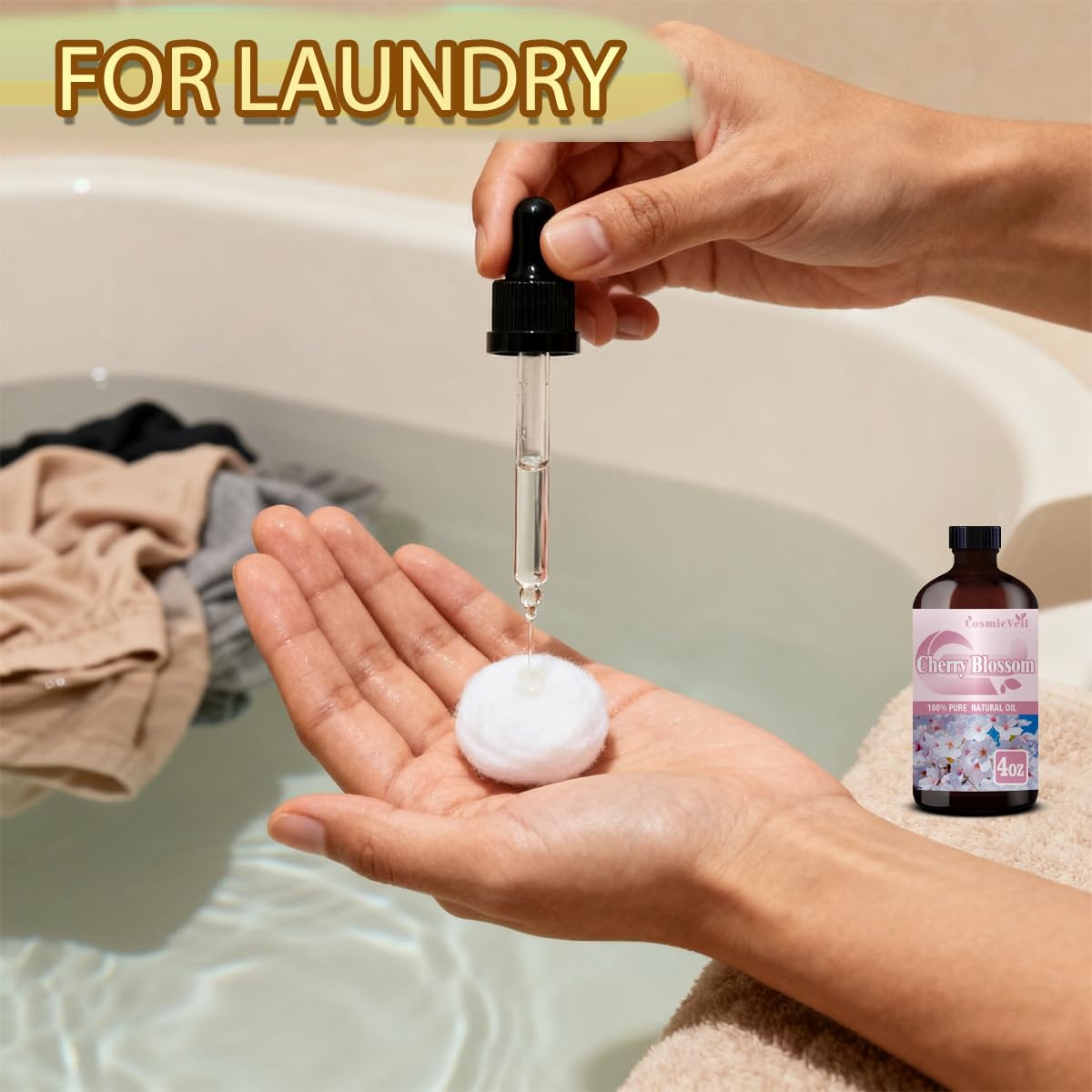 Peach 4 Fl Oz and Lavender 16 Fl Oz Essential Oil V742