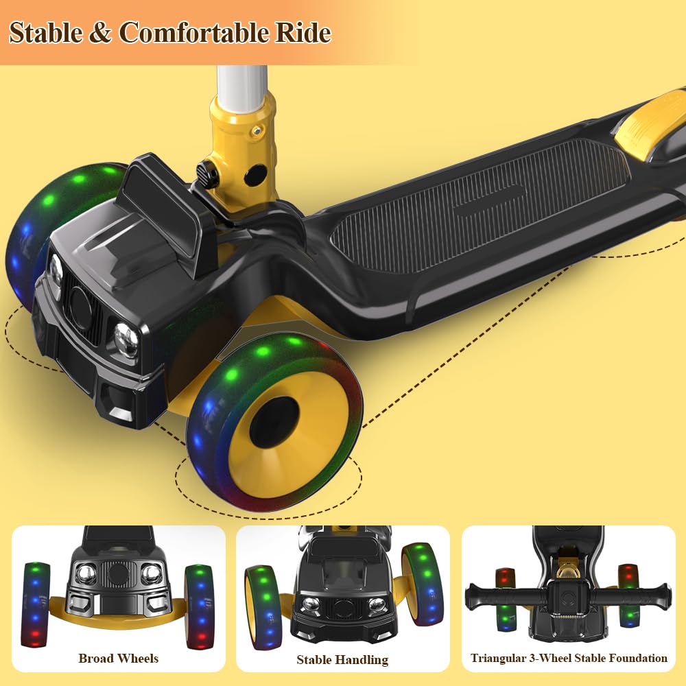 Foldable 3 Wheel Kids Scooter Z8604