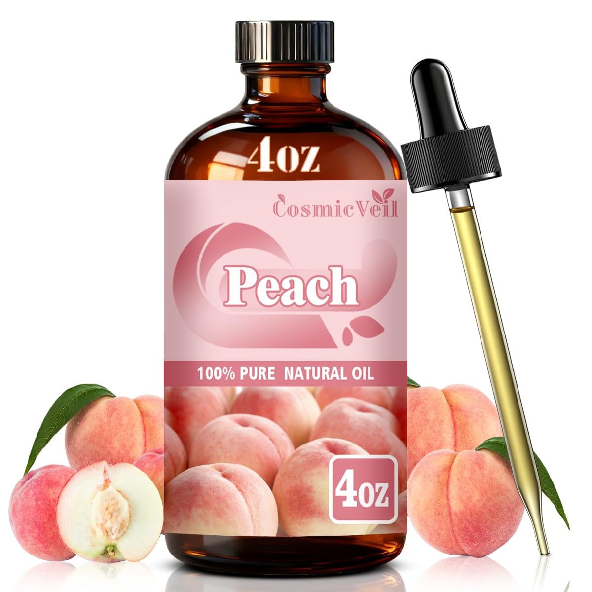 Peach 4 Fl Oz and Lavender 16 Fl Oz Essential Oil V742
