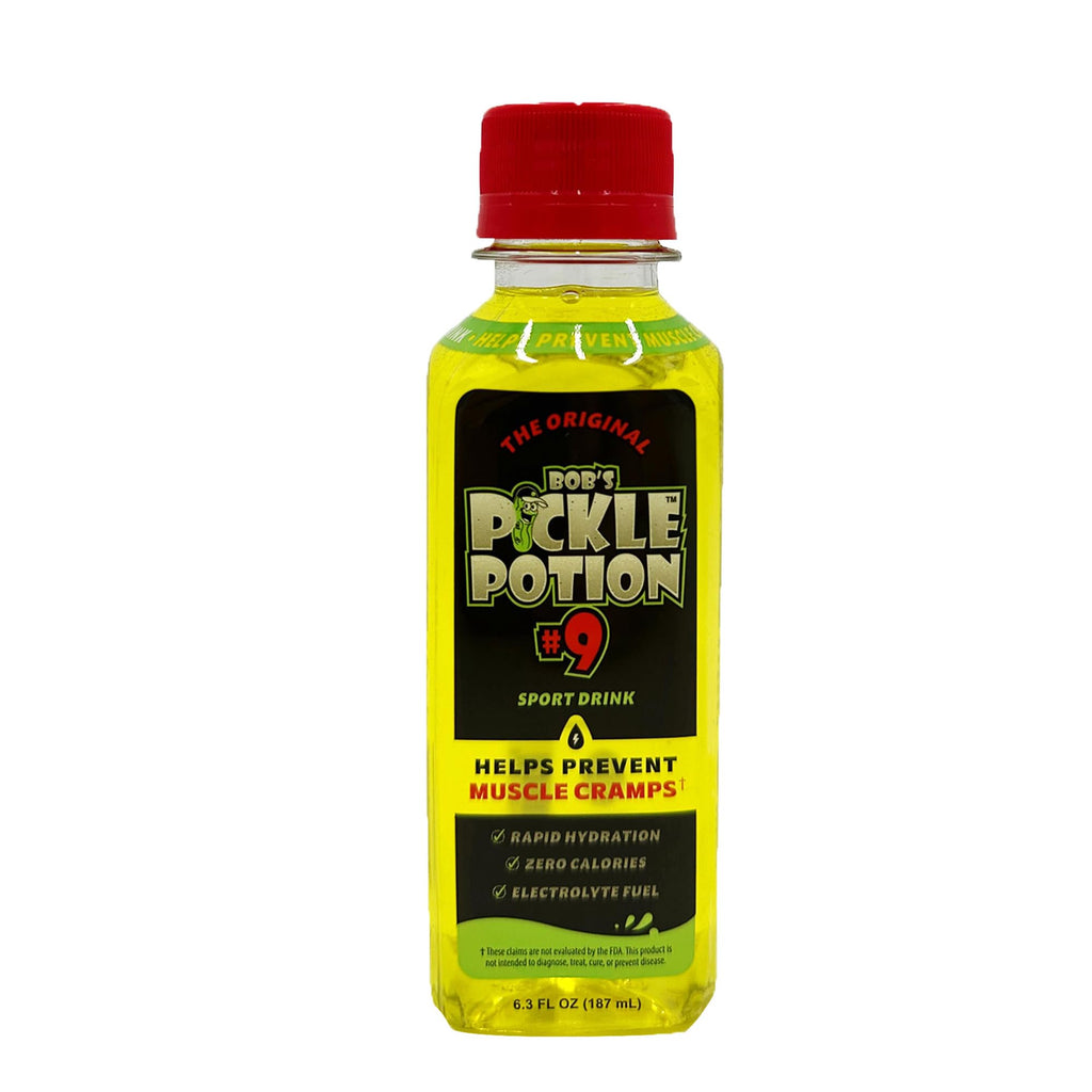 Electrolyte Pickle Shot Zero Caffeine & Gluten-Free 6.3 Oz (Pack of 18, Dill Pickle) G751397