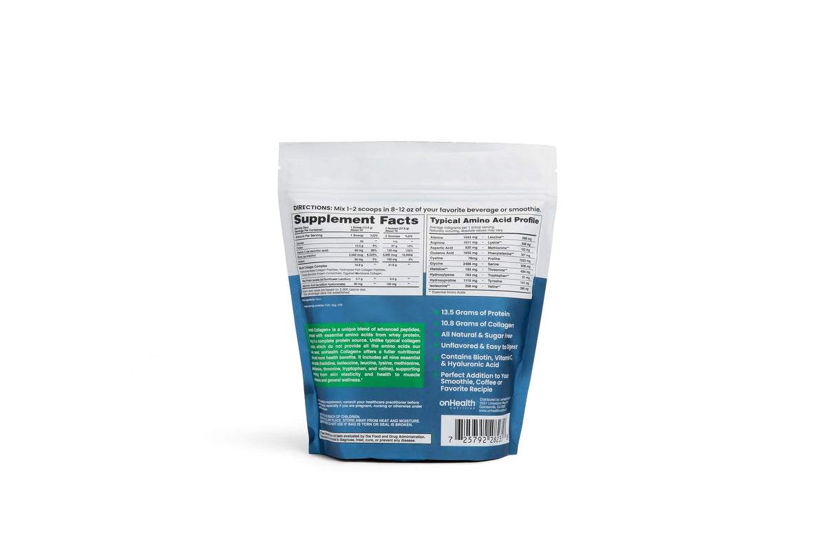 Multi Collagen Peptide Powder Types I, II, III, V & X Unflavored G505