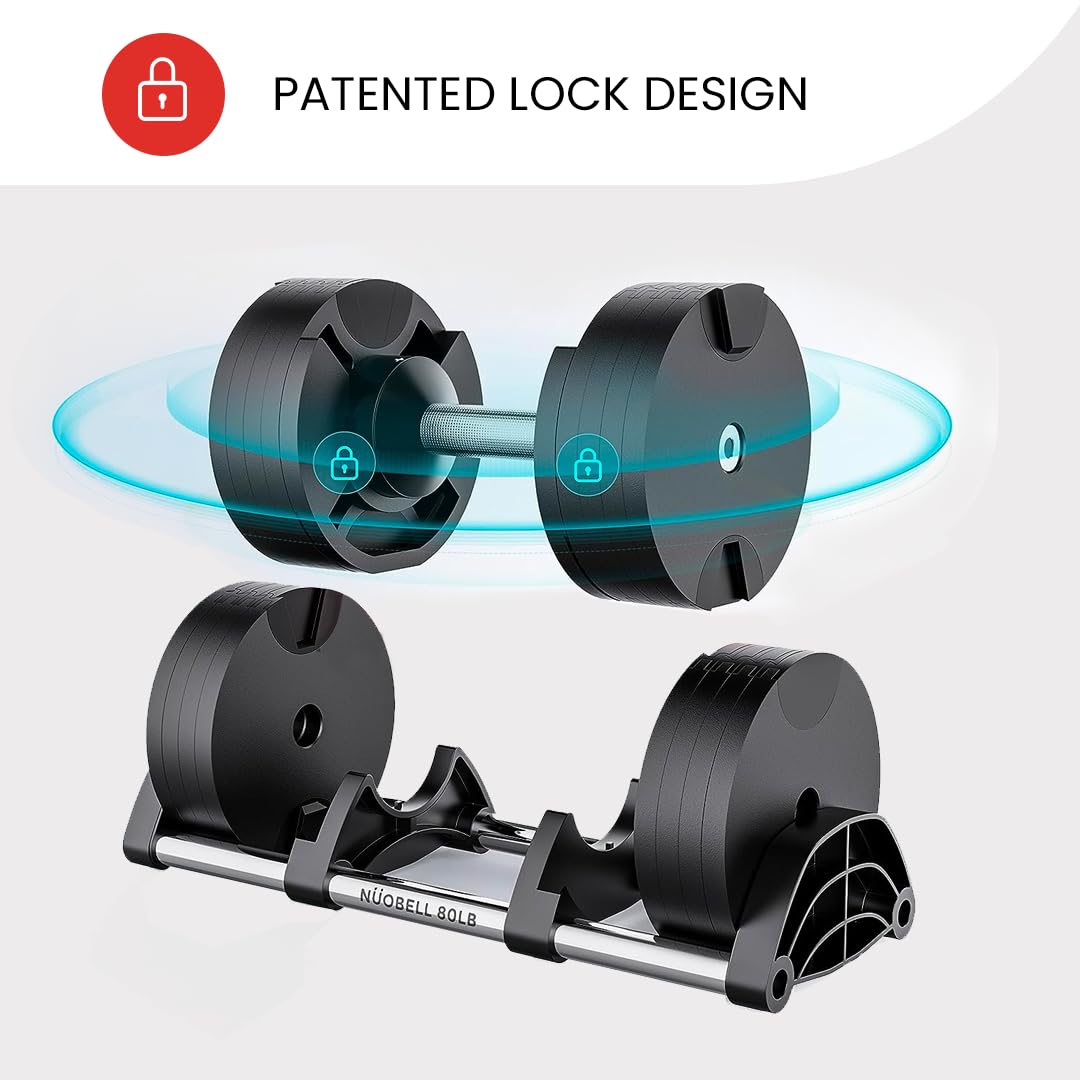Adjustable Dumbbells 5-80 lb Set of 2 A992148