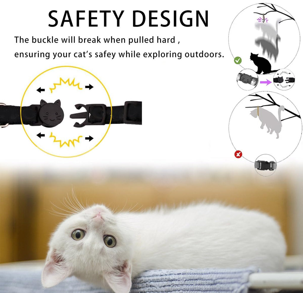 Breakaway Cat Collar with Airtag Holder T465