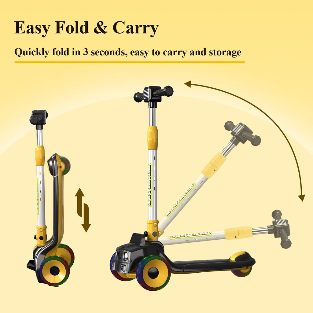 Foldable 3 Wheel Kids Scooter Z8604