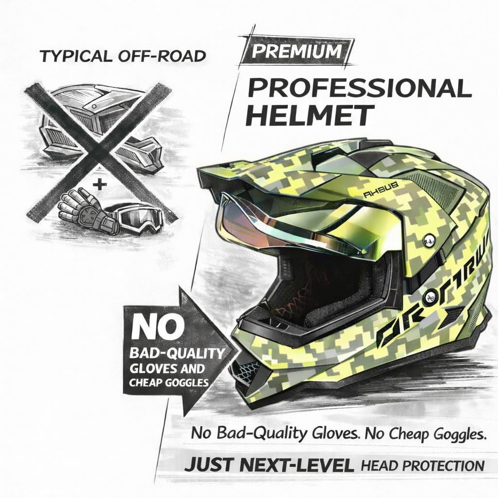Kids DOT Approved Full Face Motorcycle Helmet S708