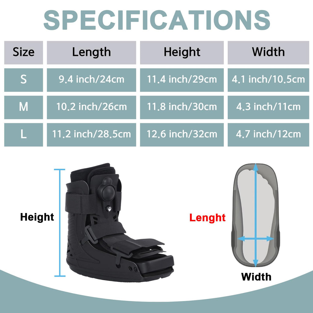 Short Inflatable Walking Boot U989644