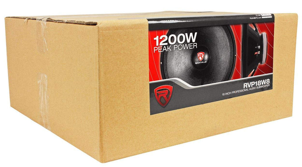 18" Replacement Subwoofer, 8 Ohm, 2-Pack G65047