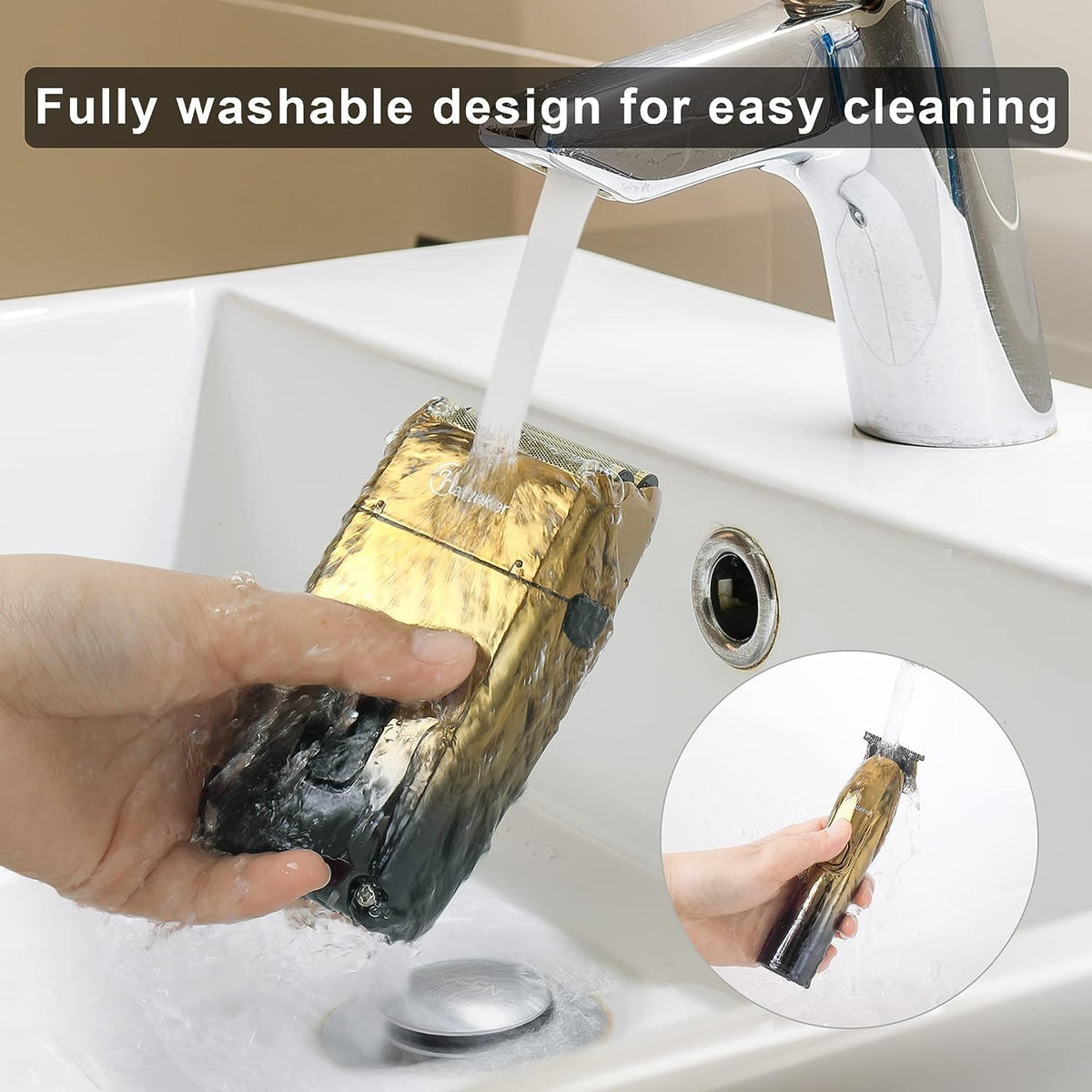 Electric Foil Shaver Waterproof Cordless P111