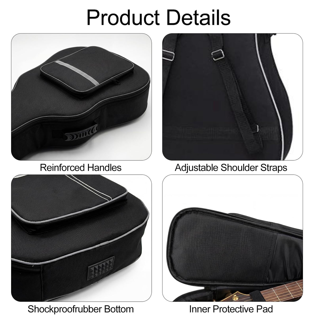 41 Inch Water-Resistant Acoustic Guitar Bag A39517