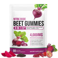Beetroot Gummies 90 Gummies Beetroot Extract Supplement with COQ10 Vitamin C B12 Grape Seed Extract J6517