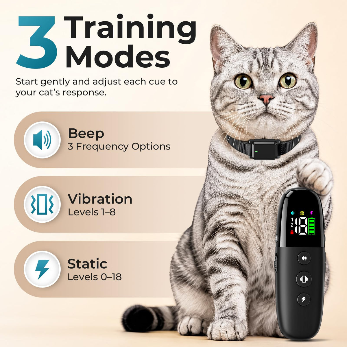 Cat Shock Collar with Remote Z467837