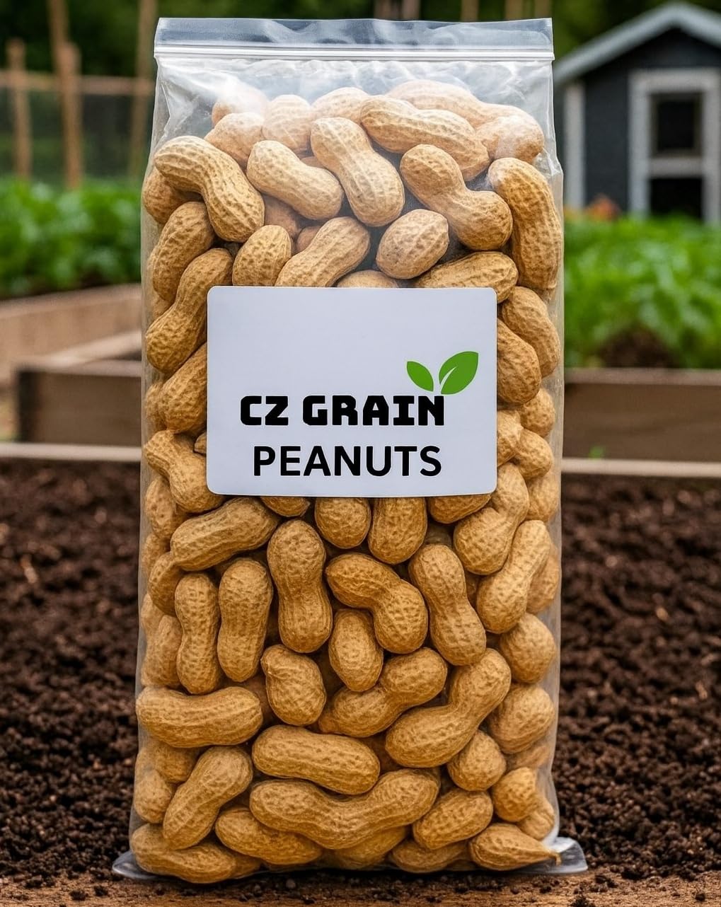 Whole in Shell Raw Peanuts 2.5 Pounds I409