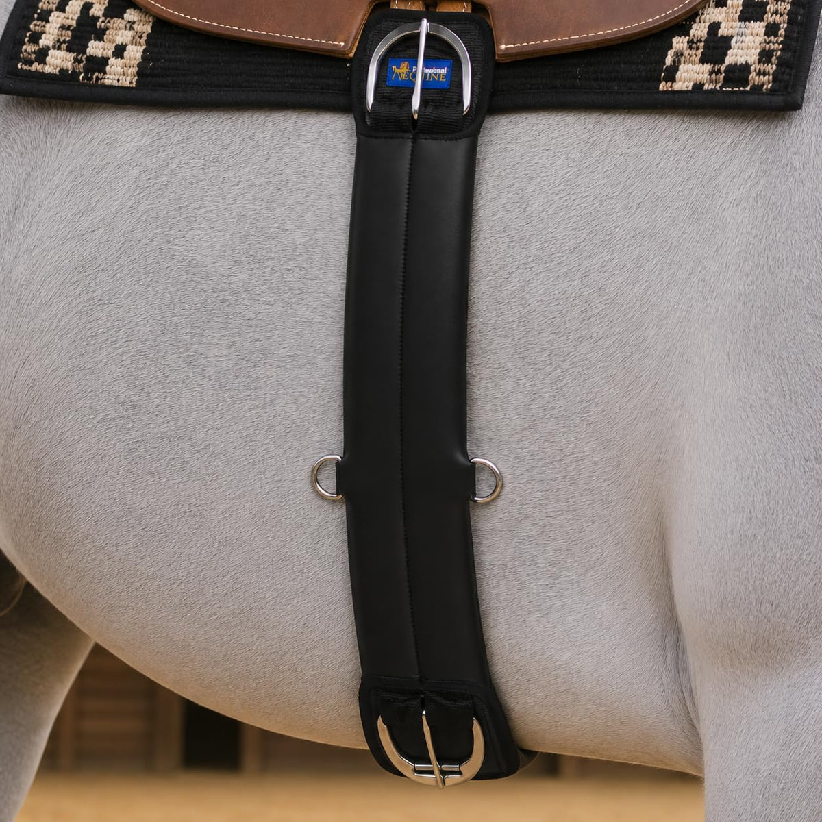 Neoprene Anti-Slip Saddle Cinch Girth Black W516