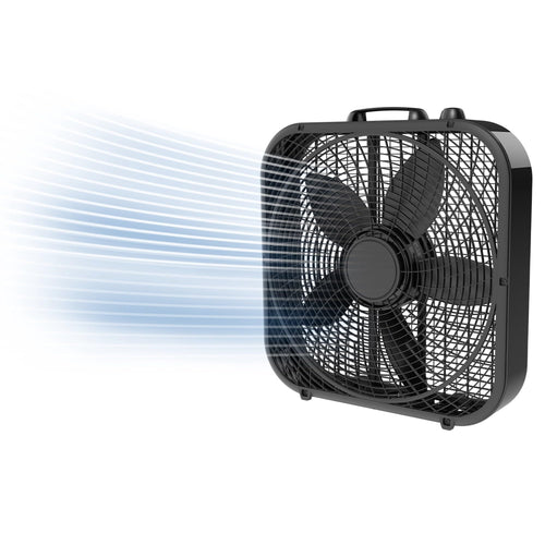 20" Classic Box Fan, 3 Speeds, Black R2820