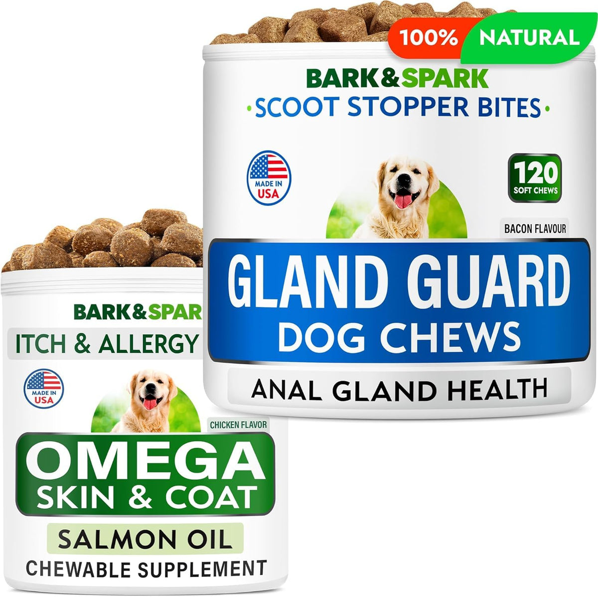 Omega 3 Fish Oil Dog Treats Bundle K839773