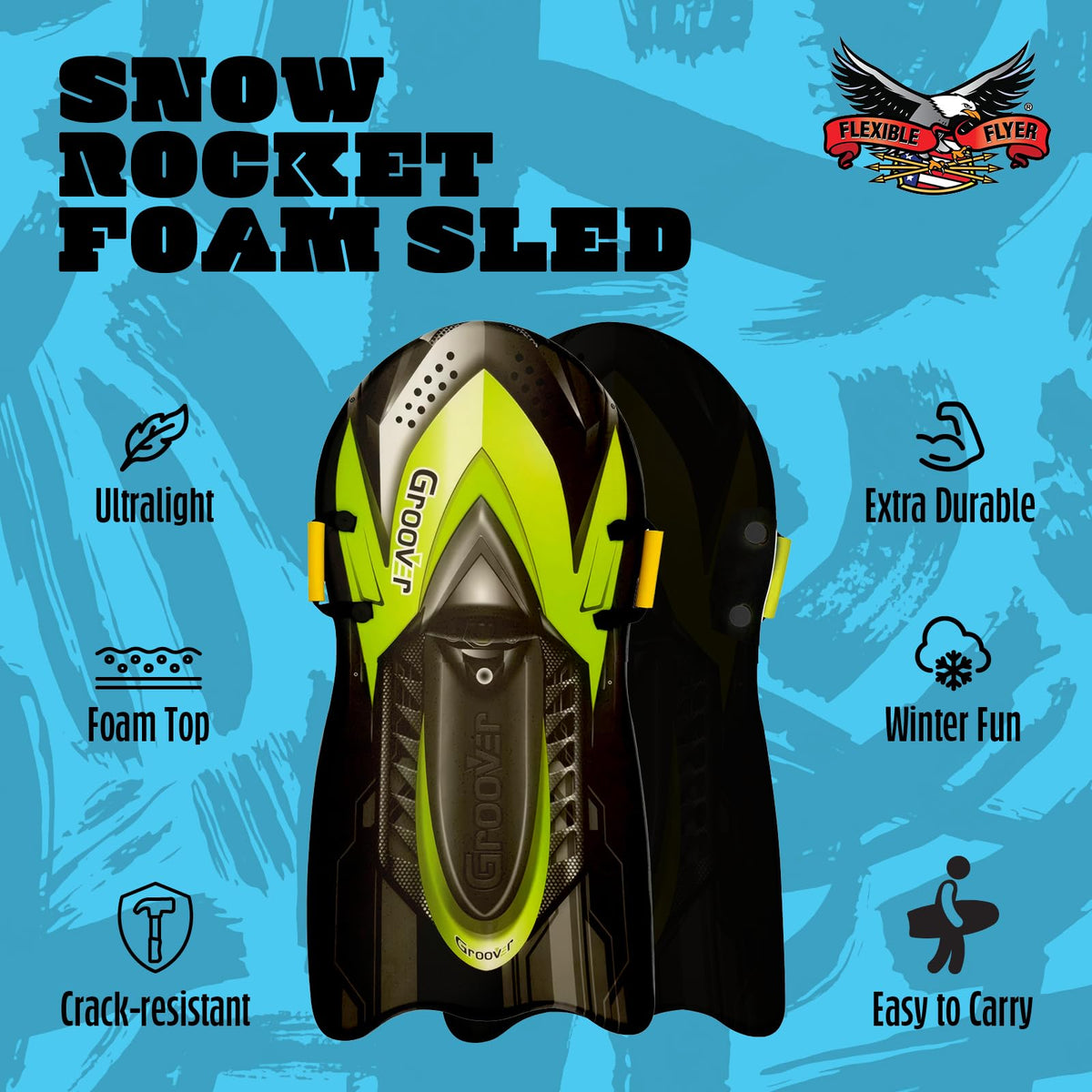 Premium Foam Snow Sled with Handles P730433