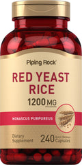 Red Yeast Rice 1200 mg 240 Capsules Y477