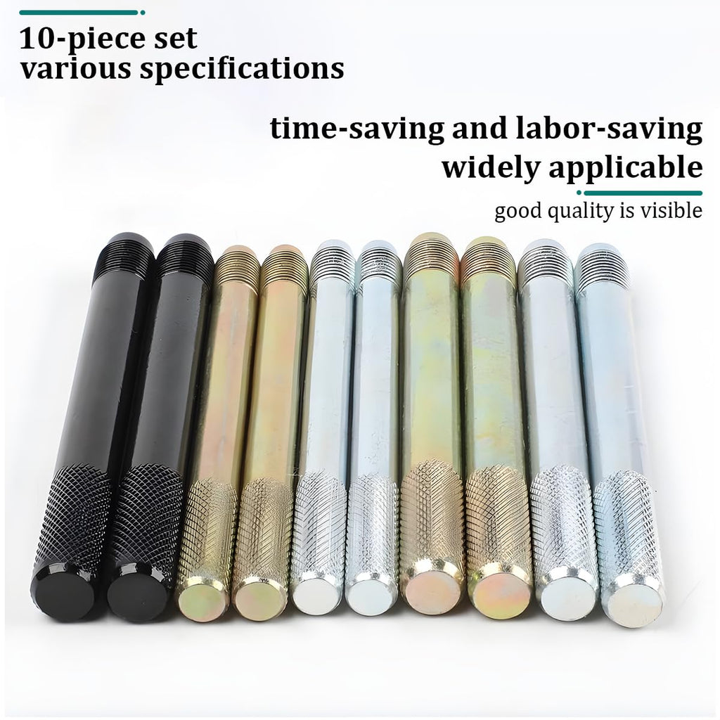 10PCS Wheel Alignment Pin Guide Tool M14 x 1.5/1.25 M12 x 1.5/1.25 M15 x 1.25 Q34573