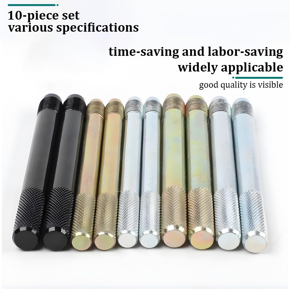 10PCS Wheel Alignment Pin Guide Tool M14 x 1.5/1.25 M12 x 1.5/1.25 M15 x 1.25 Q34573