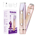 Light Purple Waterproof Dual-Head Bikini Trimmer B98043
