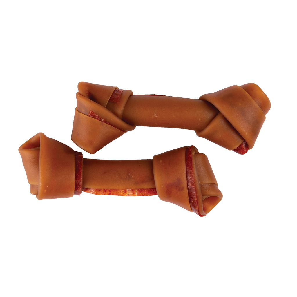Medium Rawhide-Free Dog Treat with Peanut Butter, 4 Count E849850