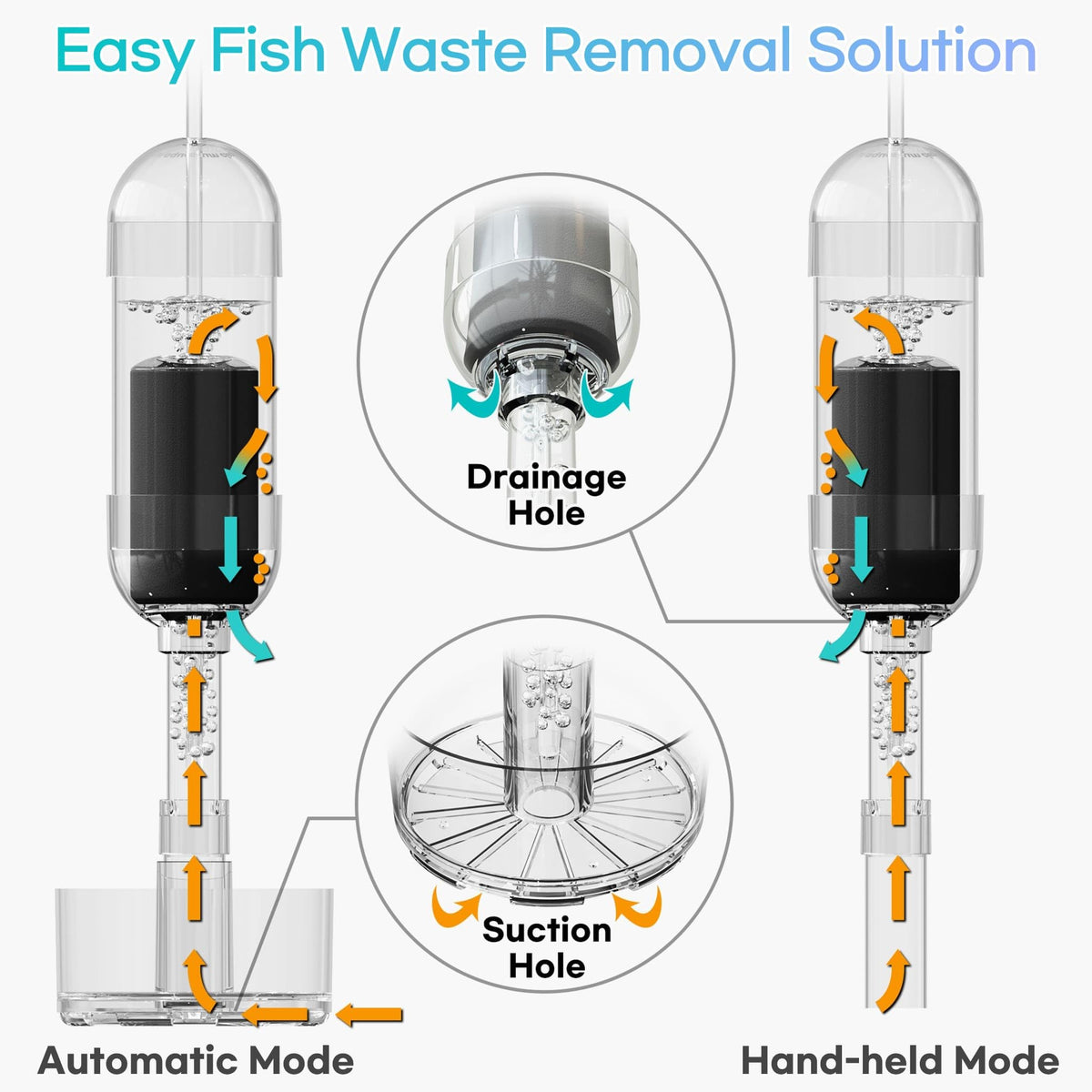 Aquarium Fish Waste & Debris Remover C6753