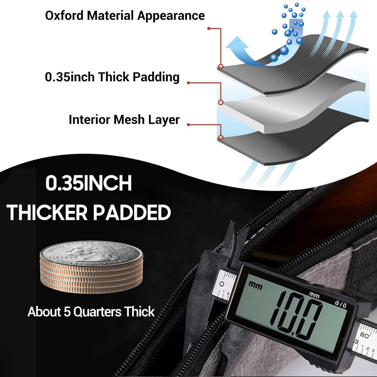 41 Inch Water-Resistant Acoustic Guitar Bag A39517