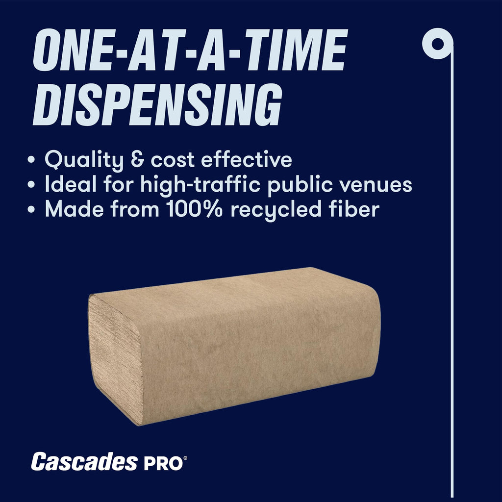 Multifold Paper Towels 250 Sheets 16 Packs Natural Brown F5922