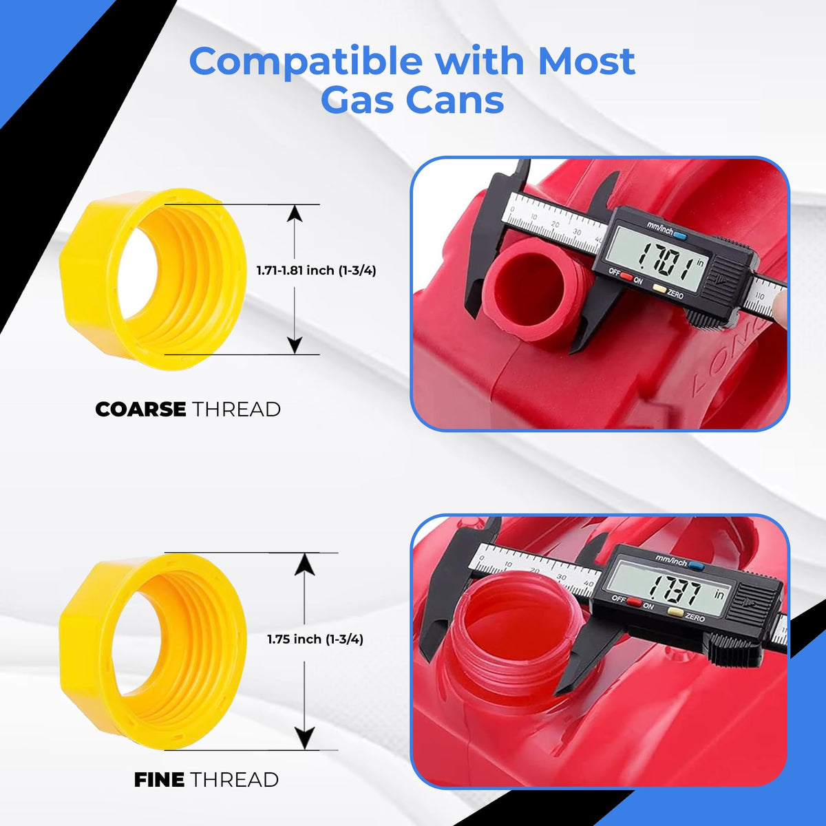 Gas Can Spout Replacement with Flexible Nozzle P13752