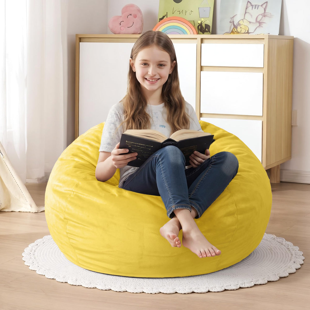 2FT Bean Bag Chair with Handle M728