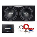 12" Subwoofer Box, Mono Amp & 4 Gauge Wiring Kit K1679