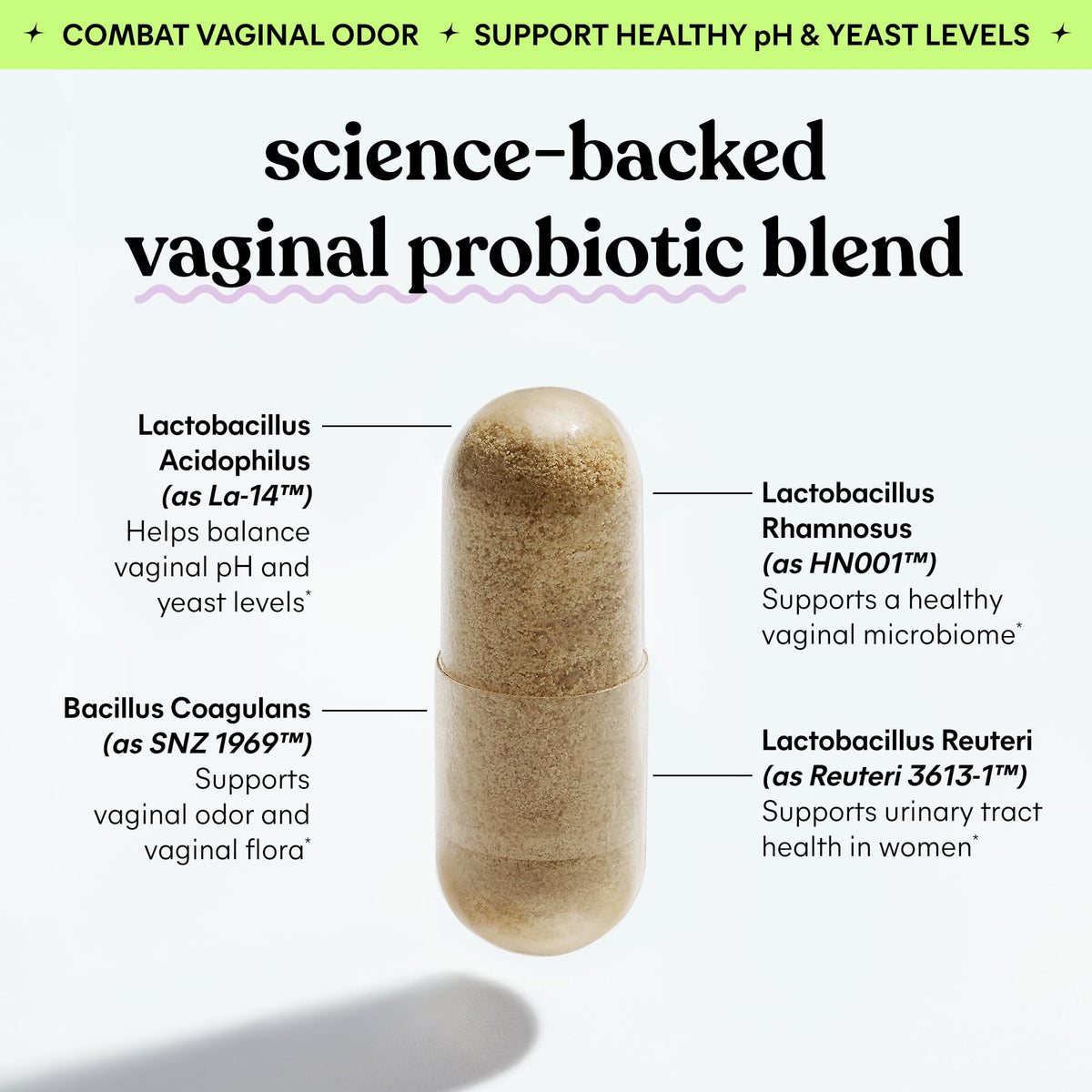 Vaginal Probiotics for Women A762